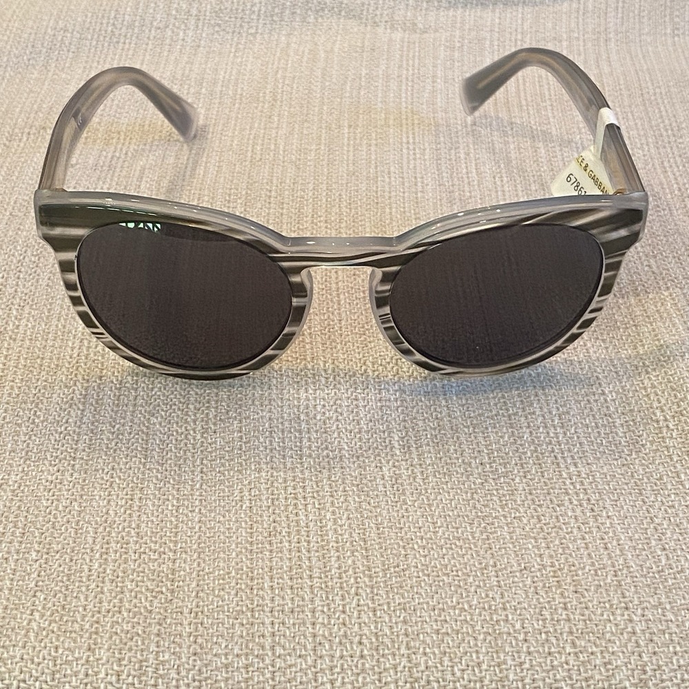 Dolce & Gabbana Sunglasses DG 4285 305087 Striped Black, Size 51-21-140